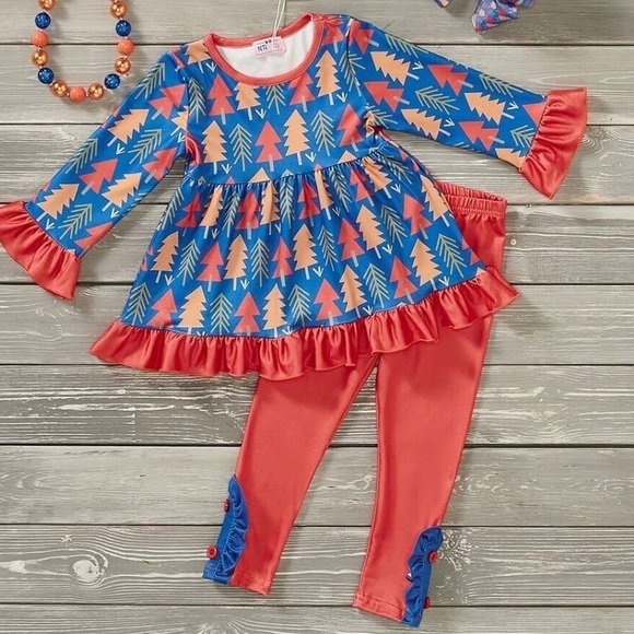 Pete and Lucy Toddler Girl Fall Two‎ Piece Set Size 2T - Picture 1 of 4